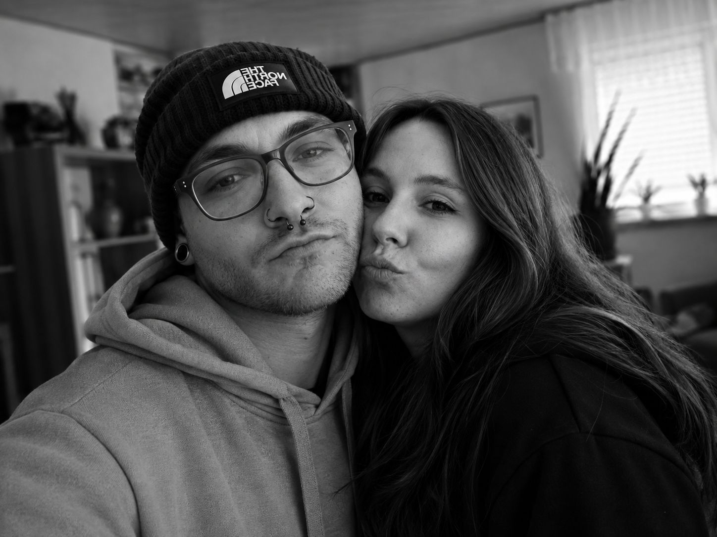 Bene und Verena Kopf an Kopf